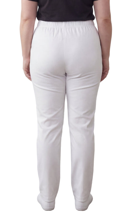 Women's Lightweight Pull-On Denim Jeans with Elastic Waist