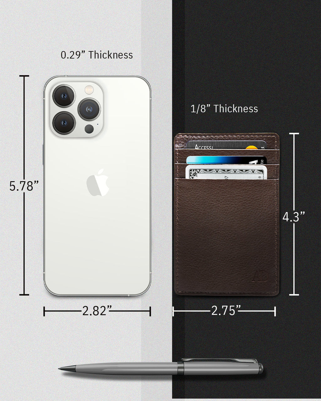 Slim Minimalist Card Holder