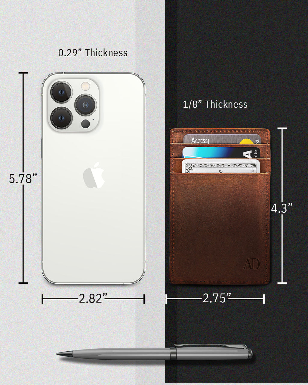 Slim Minimalist Card Holder