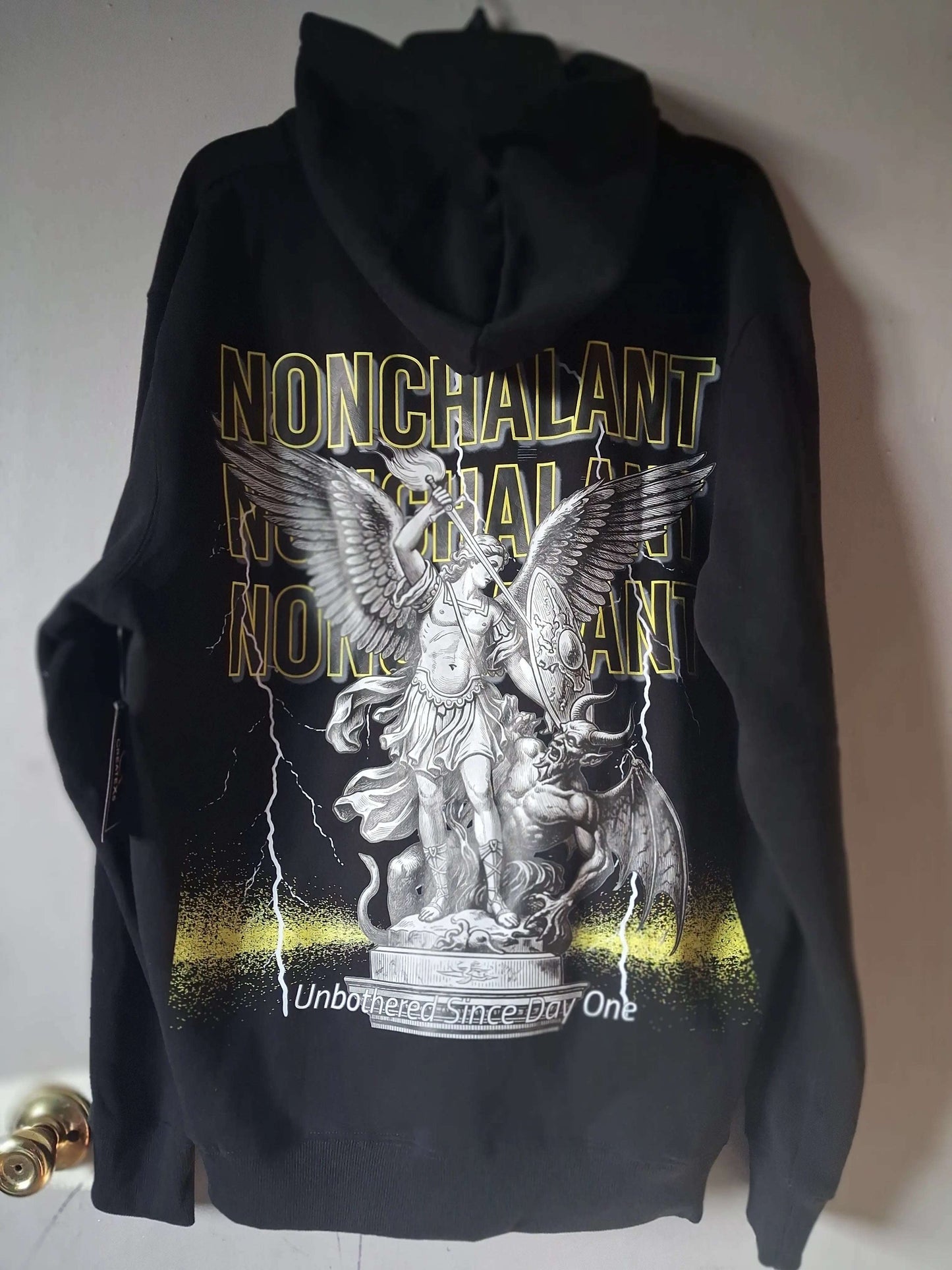 Demon & Angel Gothic Art Fleece Hoodie