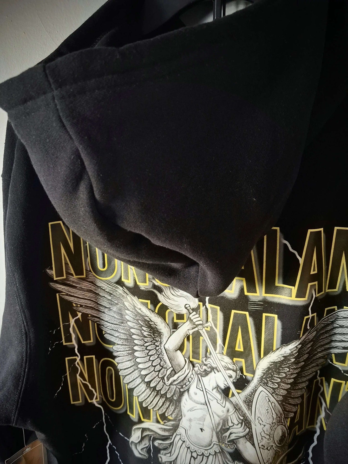 Demon & Angel Gothic Art Fleece Hoodie