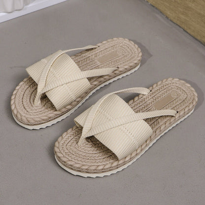 Women's Beach Sandals Fashion Toe-Strap Flip-Flops Slipper