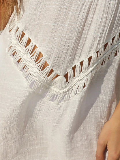 Crochet Cover Up Dress with Detailed Design for Effortless Summer Style