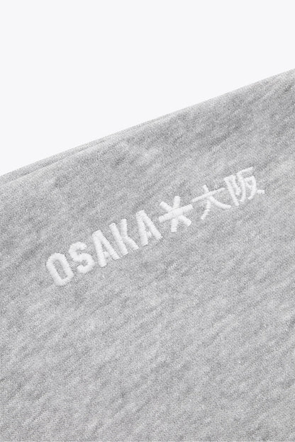 Osaka Men Full Zip Hoodie | Heather Grey
