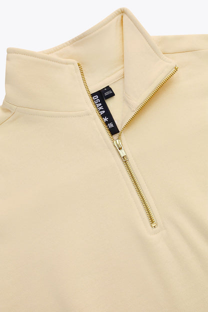 Osaka Men Half Zip Sweater | Washi