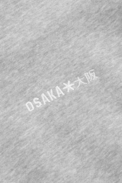 Osaka Men Half Zip Sweater | Heather Grey