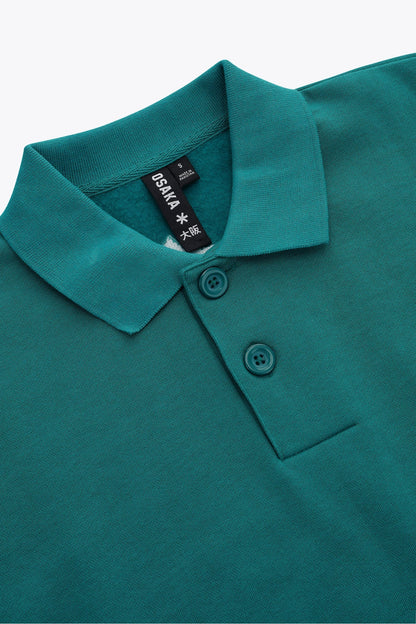 Osaka Men Polo Sweater | Transformative Teal
