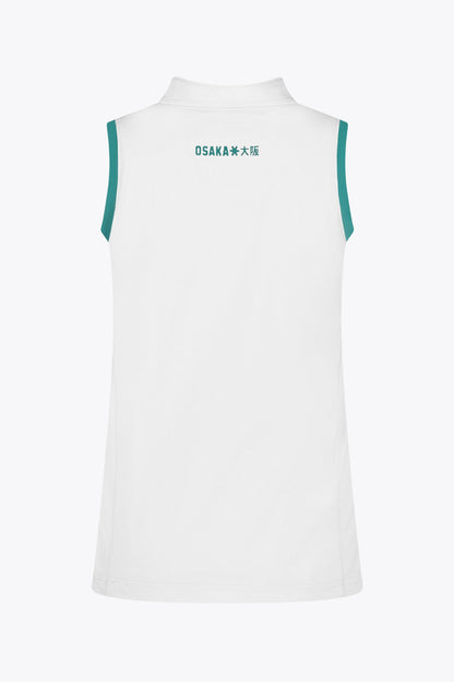 Osaka Women Court Tank Top | White