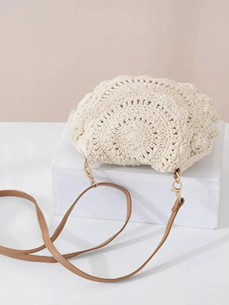 Boho Crochet Crossbody Bag