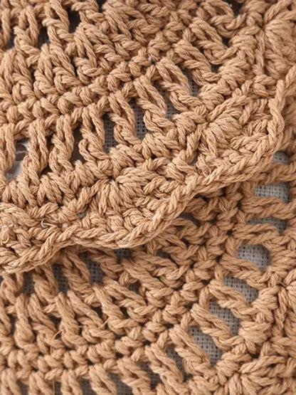 Boho Crochet Crossbody Bag