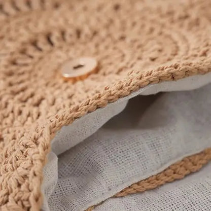 Boho Crochet Crossbody Bag