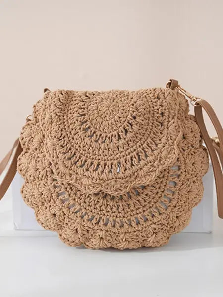 Boho Crochet Crossbody Bag