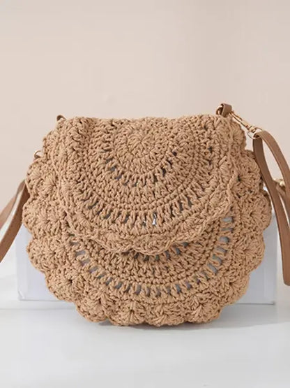 Boho Crochet Crossbody Bag