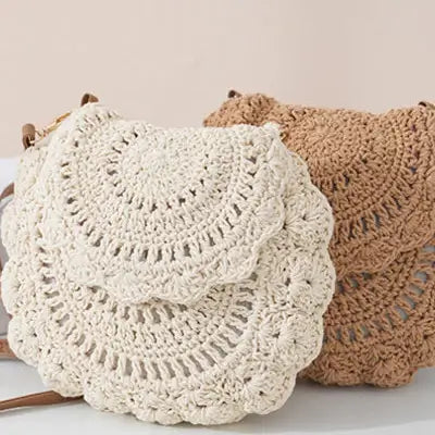Boho Crochet Crossbody Bag