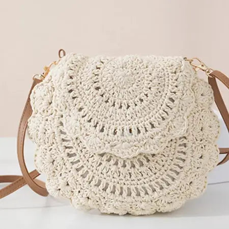 Boho Crochet Crossbody Bag