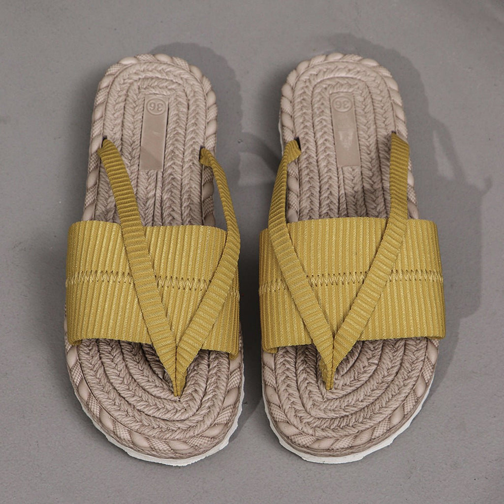 Women's Beach Sandals Fashion Toe-Strap Flip-Flops Slipper