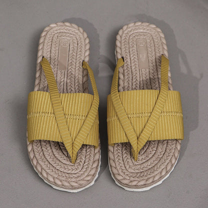 Women's Beach Sandals Fashion Toe-Strap Flip-Flops Slipper