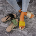 Women's Beach Sandals Fashion Toe-Strap Flip-Flops Slipper