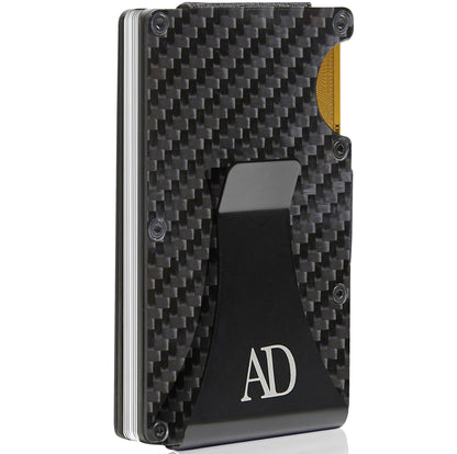 Carbon Fiber Money Clip Card Case