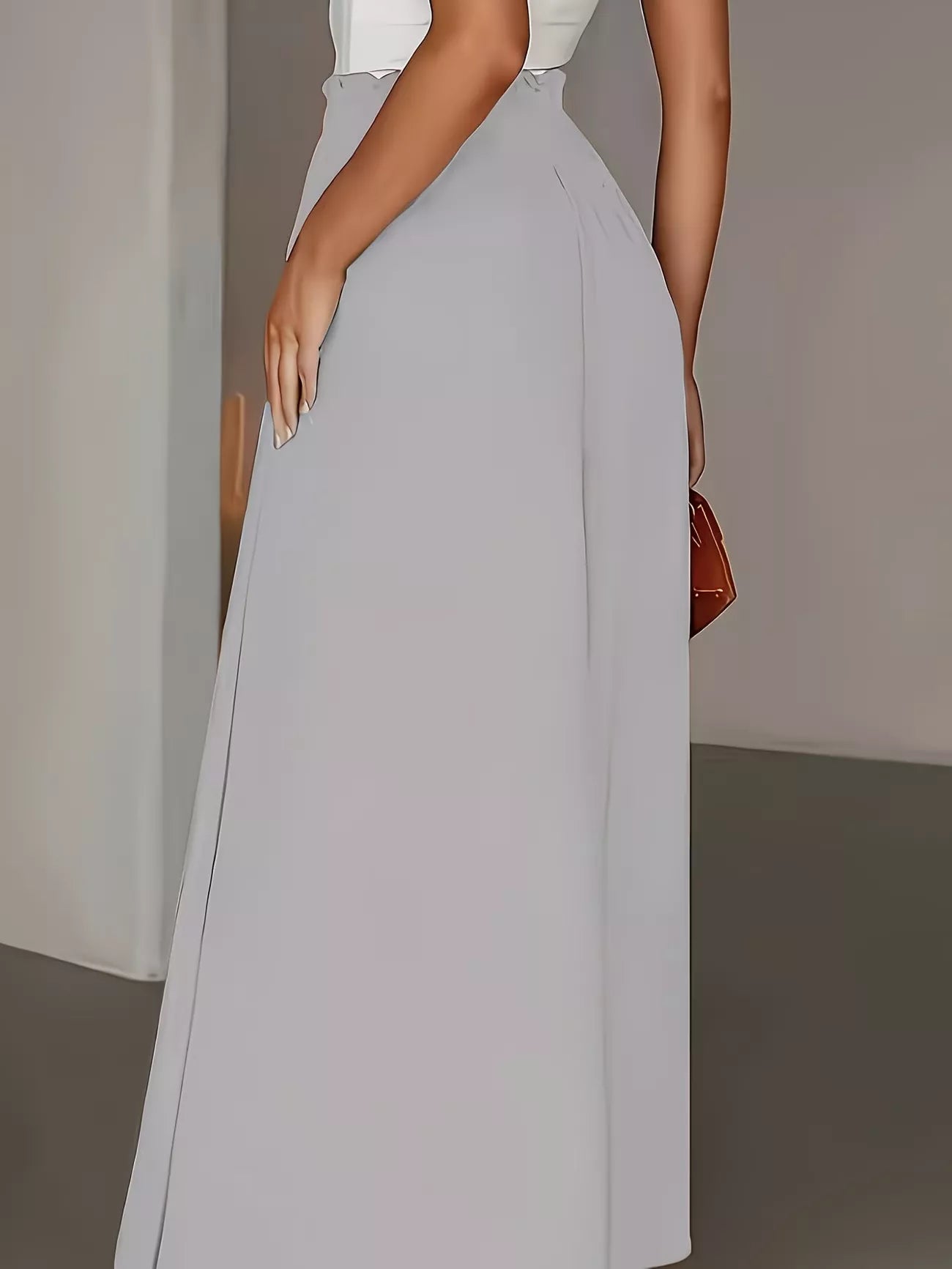 High Waist Wide Leg Pants