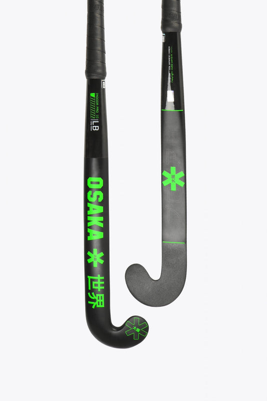 Osaka Indoor Hockey Stick Pro Tour 10 - Low Bow | Iconic Black