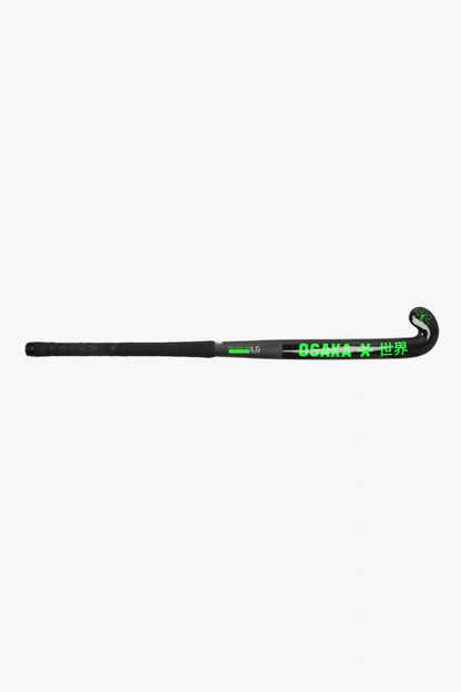 Osaka Field Hockey Stick Pro Tour 100 - Low Groove Bow | Iconic Black