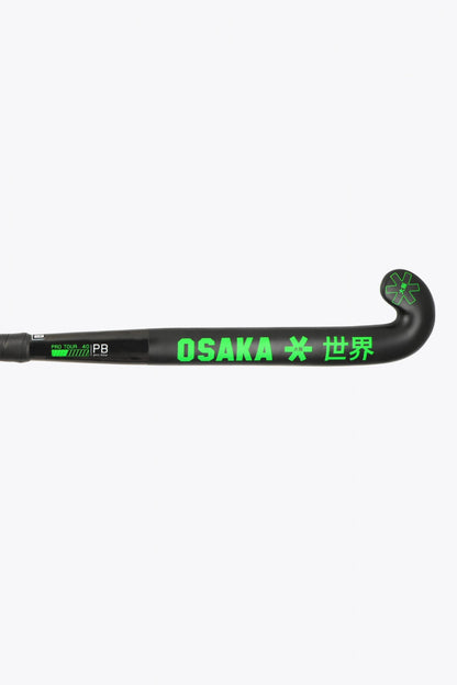 Osaka Field Hockey Stick Pro Tour 40 - Pro Bow | Iconic Black