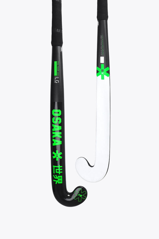 Osaka Field Hockey Stick Pro Tour 100 - Low Groove- LTD Edition White | Iconic Black
