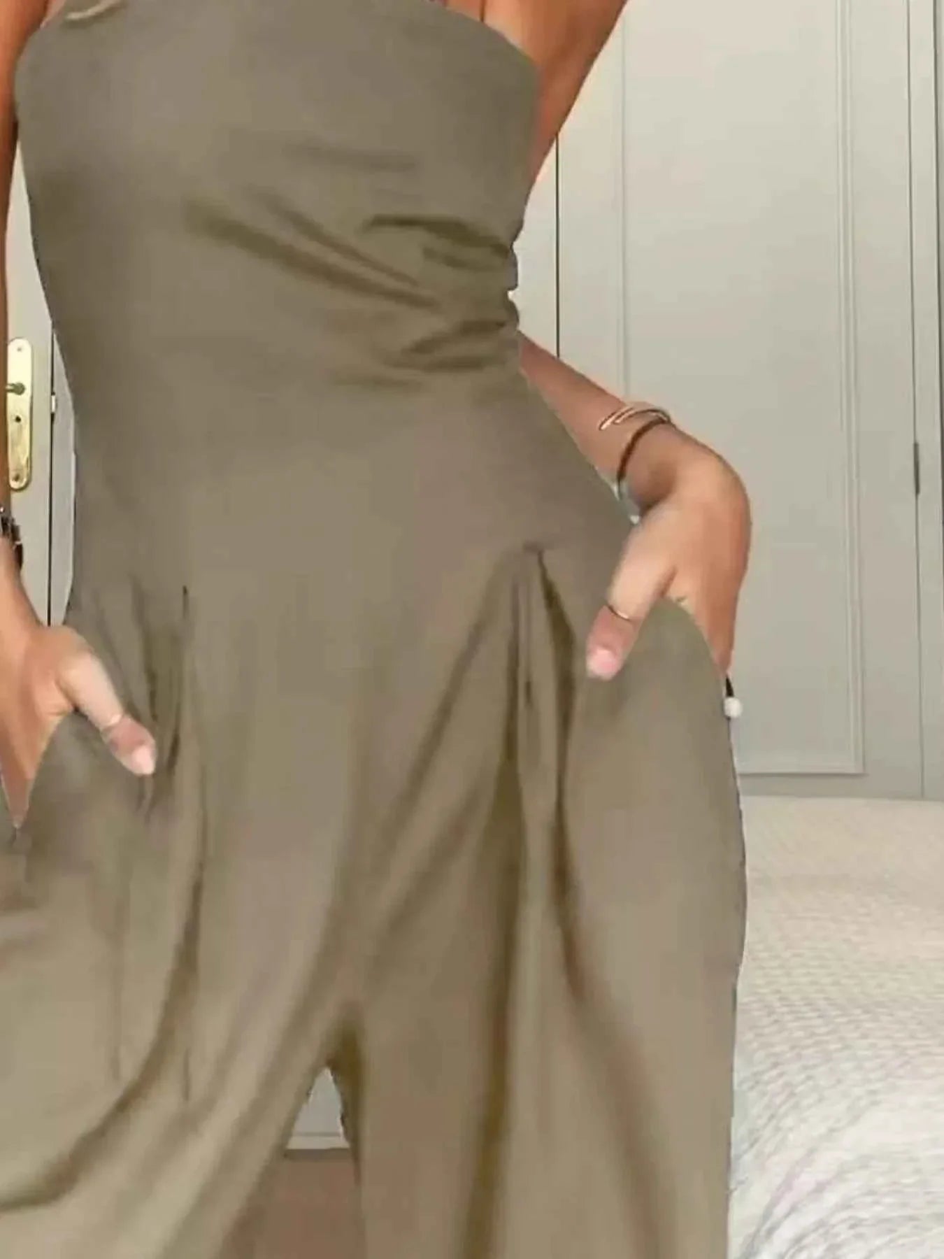 Chic Wide Leg Jumpsuit - Fashionable Summer Outfit