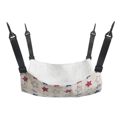 Designer Pet Hammock Cotton Mouse Ferrets Guinea Pig Cat Hanging Bed For Cats Rodents Hammock For Hamster Pets Supplies