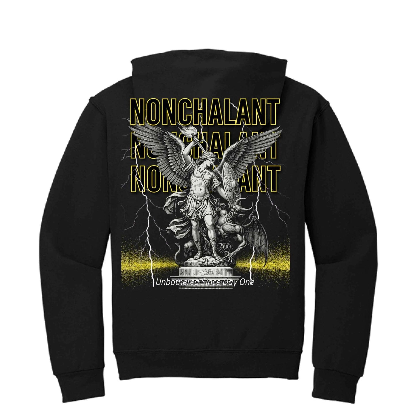Demon & Angel Gothic Art Fleece Hoodie