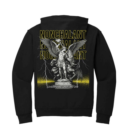 Demon & Angel Gothic Art Fleece Hoodie
