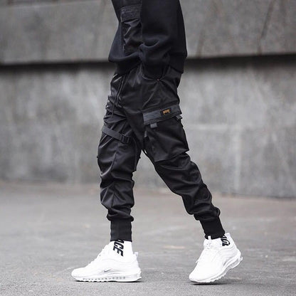 YE2032 Matte Black Joggers