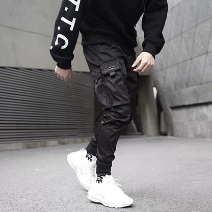 YE2032 Matte Black Joggers